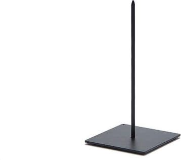 Metaalstaander metalen pin standaard solid klein zwart, Ophalen of Verzenden, Nieuw