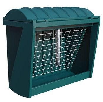 Buiten hooiruif, hek slowfeeder met deksel - 165 liter, Ophalen of Verzenden, Nieuw
