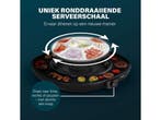 Princess Table Chef Pirouette - Gourmetstel Ø45cm - 1100W -, Witgoed en Apparatuur, Gourmetstellen, Verzenden, Zo goed als nieuw
