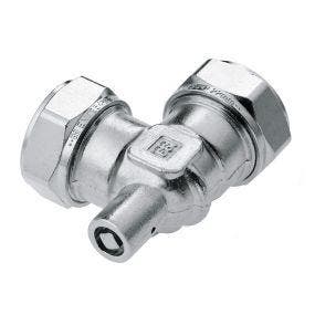 Bonfix knie + ontluchter 22 x 22 mm vertind, Ophalen of Verzenden, Nieuw