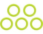 Plastic Ringetjes -  Zak à 5 stuks - Groen - 40 mm - 547, Verzenden, Nieuw