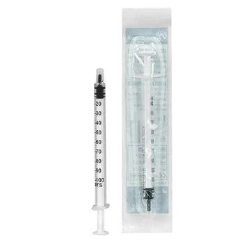 Mediware Insuline spuit Leur 1 ml 100 stuks, Diversen, Verzenden, Nieuw