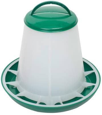 Kunststof voersilo met deksel groen - 1 kilo, Ophalen of Verzenden, Nieuw
