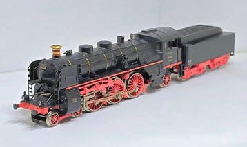 Märklin H0 - 3318 - Stoomlocomotief met tender (1) - BR 18.4, Nieuw