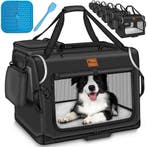 hondentransportbox / reisbench - inclusief likmat en spatel, Dieren en Toebehoren, Honden-accessoires, Verzenden, Nieuw