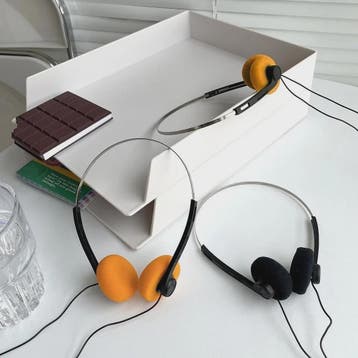 Retro 3.5mm Bedrade Koptelefoon - Universeel, Noise Cancelli, Verzenden, Nieuw