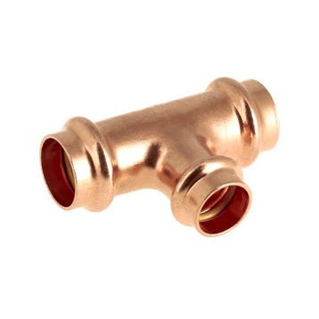 BONFIX V-press aquagas verloop T-stuk 28 x 22 x 22 mm, Ophalen of Verzenden, Nieuw