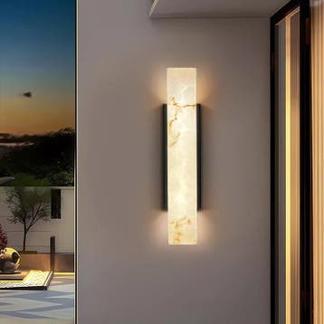 Marmeren LED Wandlamp Waterdicht voor Binnen en Buiten, Verzenden, Nieuw