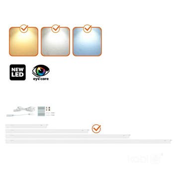 KOBI LED Montagebalk 8W - 3 CCT Instelbaar - 3000K/4000K/..., Ophalen of Verzenden, Nieuw