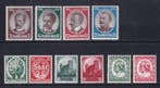 Duitse Rijk 1934 - Samenstelling. - Michel; 540/547,554/555, Gestempeld