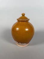 Oud Chinees - Tang-dynastie, bruin geglazuurd Vaas - 25 cm