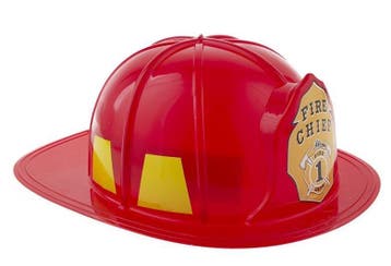 Fire Chief Brandweerhelm Volwassenen Rood, Ophalen of Verzenden, Nieuw