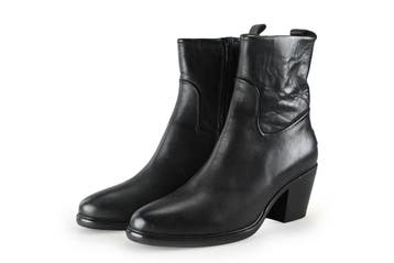 Shabbies Amsterdam Enkellaarzen in maat 40 Zwart, Kleding | Dames, Shabbies Amsterdam, Verzenden, Zwart, Lage of Enkellaarzen