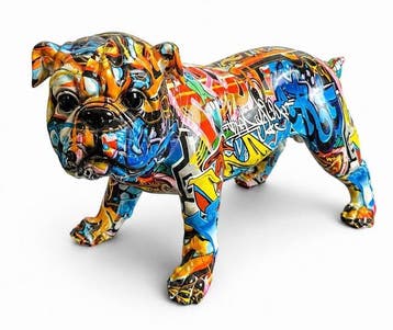 Daluxe Art - 1999 • Graffiti Dog, Antiek en Kunst
