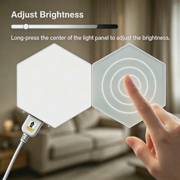 Modulaire Hexagon LED Wandlampen - Touch Gevoelig & DIY Comb, Verzenden, Nieuw