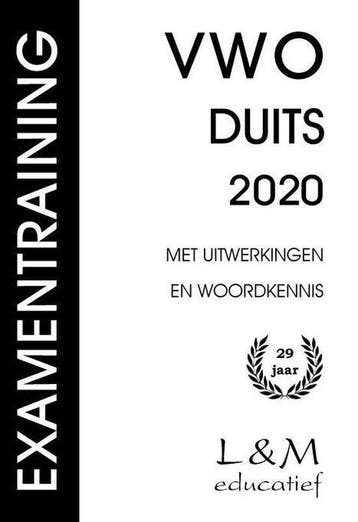 Boek Examentraining Vwo Duits 2020 9789054894162, Verzenden, Zo goed als nieuw