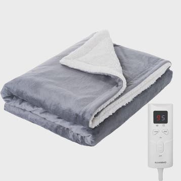 Luxe Elektrische Deken Plaid - 9 Warmtestanden & Timer - Was, Verzenden, Nieuw