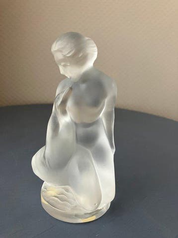 Lalique - Beeldje - Leda en de zwaan - Kristal