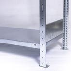 Meta clip legbordstelling 250x130x60cm, gebruikt -, Zakelijke goederen, Kantoor en Winkelinrichting | Magazijn, Stelling en Opslag