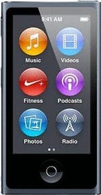 Apple iPod nano 7G 16GB grijs, Verzenden, Gebruikt
