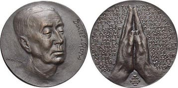 Bronze-medaille 1901 medaille von Josette Hébert-coëffin.., Verzenden
