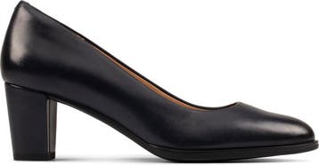 Clarks - maat 41- Kaylin60Court2 Pumps - Navy Leather, Kleding | Dames, Schoenen, Verzenden, Nieuw