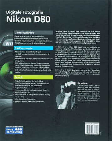 DIGITALE FOTOGRAFIE NIKON D80 9789045643366 Chr. Haasz, Verzenden, Zo goed als nieuw, Chr. Haasz