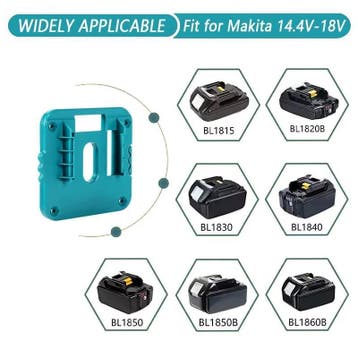 Accu houder voor Makita Milwaukee en DeWALT accus, Verzenden, Nieuw
