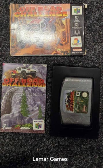 Off road challenge (Nintendo 64 tweedehands game), Ophalen of Verzenden, Zo goed als nieuw