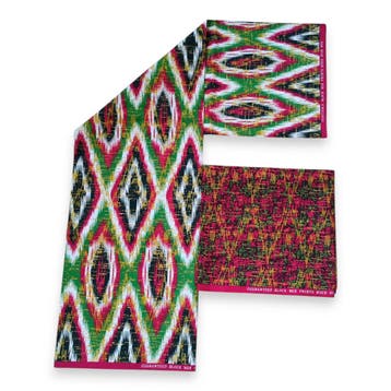Afrikaanse stof - Two-Tone print Polycotton - 6 yard Combina, Hobby en Vrije tijd, Ophalen of Verzenden, Nieuw