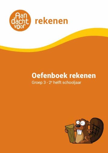 Rekenen / groep 3 2e helft schooljaar / Oefenboek / Aandacht, Boeken, Schoolboeken, Verzenden, Zo goed als nieuw, Wijzer over de Basisschool