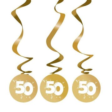 Hangdecoratie 50 Jaar Getrouwd, Hobby en Vrije tijd, Ophalen of Verzenden, Nieuw