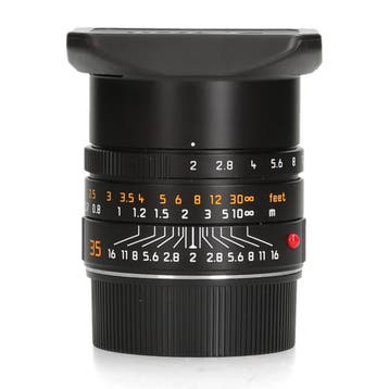 Leica 35mm f/2 Summicron-M ASPH (11673) - 1 jaar garantie, Audio, Tv en Foto, Fotografie | Lenzen en Objectieven, Ophalen of Verzenden