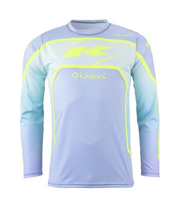 Kenny 2025 Track Focus Crossshirt Acid Grijs / Fluor Geel ma, Ophalen of Verzenden, Nieuw