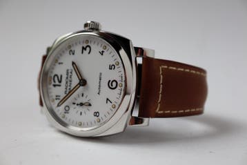 Horloge Panerai Radiomir 42 ref. PAM00655 Full set, Overige merken, Leer, Staal, Polshorloge