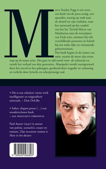 Maanpaleis 9789029566803 Paul Auster, Verzenden, Gelezen, Paul Auster