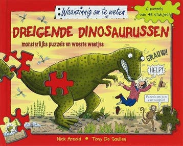 Dreigende Dinosaurussen Monsterlijke Puzzels En Woeste, Ophalen of Verzenden, Nieuw