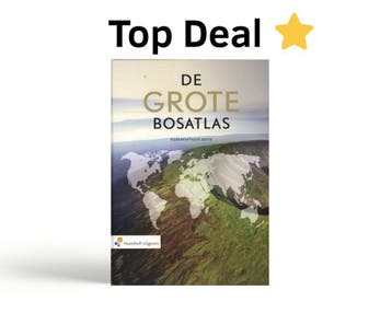 De grote bosatlas, 9789001126001, Boeken, Verzenden, Zo goed als nieuw, HBO