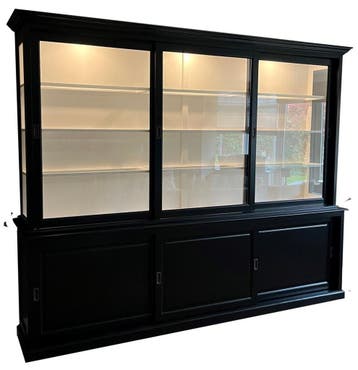 Buffetkast zwart Arnhem 300 x 240cm  led verlichting, Ophalen of Verzenden, Nieuw