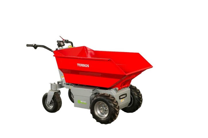 Elektrische dumper 500kg 245 liter hydraulisch kippen, batte, Zakelijke goederen, Agrarisch | Werktuigen, Ophalen of Verzenden
