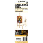 Benson Staande houten schildersezel - verstelbare hoogte..., Ophalen of Verzenden, Nieuw