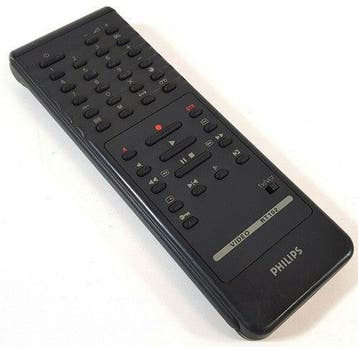 Philips videorecorder-afstandsbediening RT102, Audio, Tv en Foto, Verzenden, Gebruikt