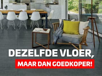 VLOEREN KORTING! 60x60 cm ANTRACIET tegel nu 11,98 pm2, Doe-het-zelf en Verbouw, Tegels, 60 cm of meer, Nieuw, Ophalen of Verzenden