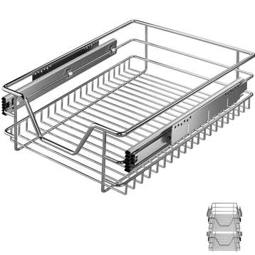 Telescopische Keukenlade 40cm Kastbreedte , set van 2 Stuks, Verzenden, Nieuw