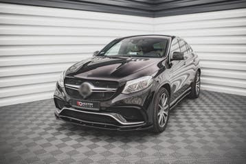 Front splitter V.2 voor Mercedes Benz GLE 63 AMG Coupe / SUV, Ophalen of Verzenden