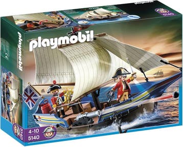 Playmobil Redcoat Kanonneerschip - 5140 (Nieuw), Verzenden, Nieuw