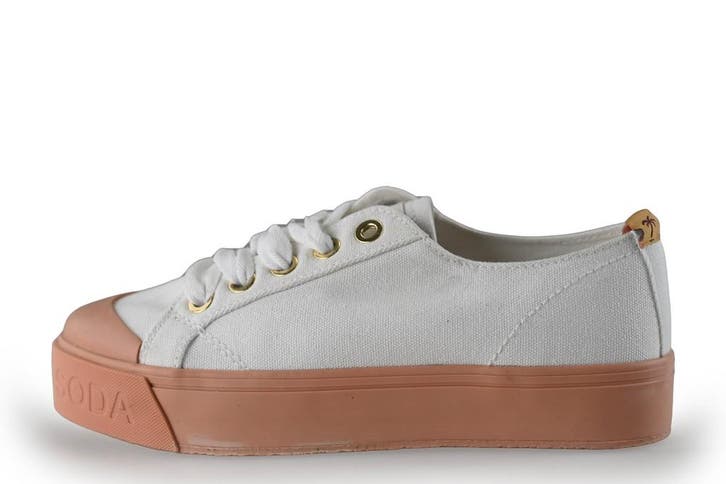 Scotch & Soda Sneakers in maat 36 Wit, Kleding | Dames, Schoenen, Wit, Zo goed als nieuw, Sneakers of Gympen, Verzenden
