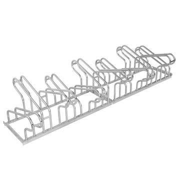 Fietsenrek 2100x400x700 mm Verzinkt voor 12 Fietsen Dubbel, Verzenden