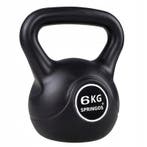 Kettlebell | Zwart | 6 kg, Sport en Fitness, Ophalen of Verzenden, Nieuw