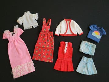 Mattel - Barbiepop Vintage Skipper Doll Outfit Collection, Antiek en Kunst